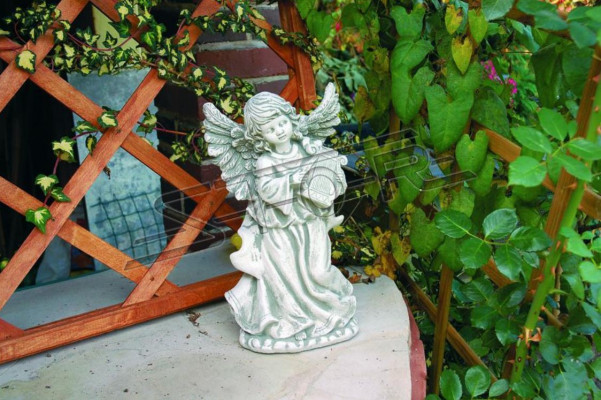 Engel 38cm Skulptur Design Figur Statue Gaart Figuren Statuen