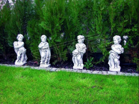Engel Figur Statue Figuren Statuen Skulpturen Garten Skulptur