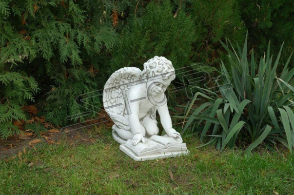 Engel Kanner Skulptur Design Figur Statue Gaart Dekor Figuren Statuen