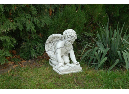 Engel Kanner Skulptur Design Figur Statue Gaart Dekor Figuren Statuen