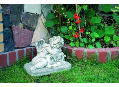 Engel Kanner Skulptur Design Figur Statue Gaart Figuren Statuen