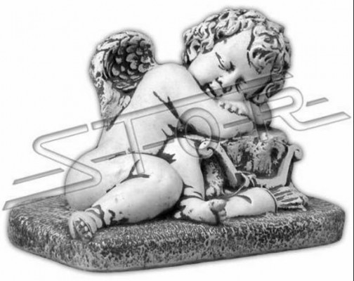 Engel Kanner Skulptur Design Figur Statue Gaart Figuren Statuen