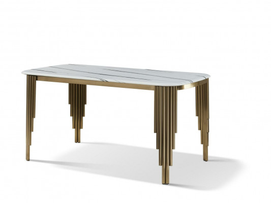 Iessdësch Design Dësch Edelstol Dekoratioun Modern Iesszëmmer Wunnzëmmer Kichen
