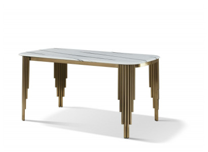 Iessdësch Design Dësch Edelstol Dekoratioun Modern Iesszëmmer Wunnzëmmer Kichen