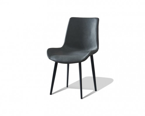 Iesszëmmer 1x Stull Echt Stullen Sëtz Polster Léngen Designer Lieder Fauteuil Modern