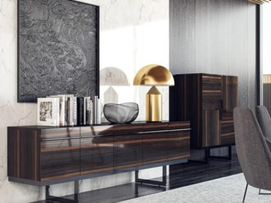 Iesszëmmer Komplett 2tl Sideboard Design Modern Kommode Holzschaf