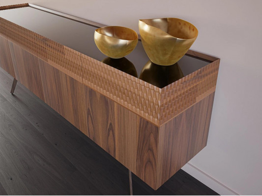 Iesszëmmer Sideboard Modern Ariichtung Luxus Design Holzschaf Nei