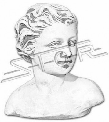 Eva Büste Skulptur Design Figur Statu Jardin Figuren Dekorativ Statuen