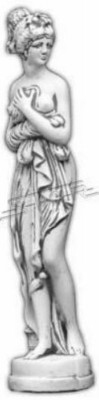 Eva Fra 74cm Skulptur Design Figur Statu Garten Figuren Statuen