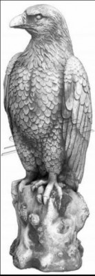 Statu Adler Gaart Dekorativ Statue Skulptur Skulpturen Figuren Statuen