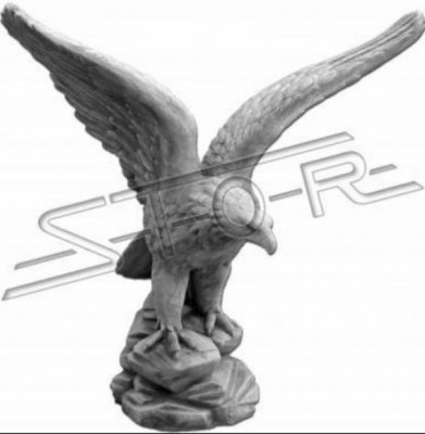 Figur Adler Gaart Statue Skulptur Skulpturen Figuren Dekorativ Statuen