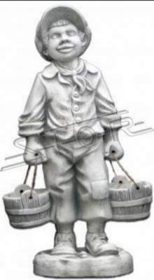 Figur Dekoratioun Blumekübel Planz Blumendëppen Kübel Dekor Figur Gaart
