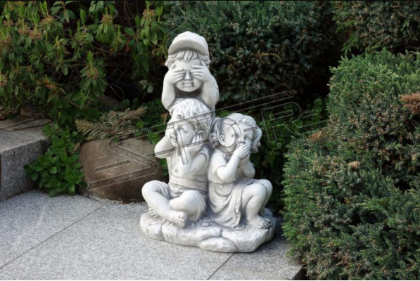 Figur Skulptur Spillend Kanner Gaart Skulpturen Figuren Statuen