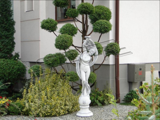 Skulptur XXL Gaart Figur Waasser Sail Skulptur Statuen