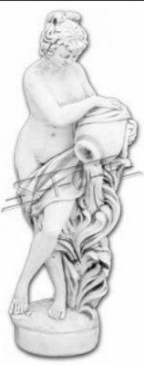 Fontainen Figur Statue Figuren Skulptur Statuen Skulpturen Gaart Antik