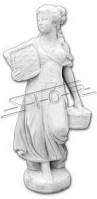Damm 110cm Skulptur Design Figur Statue Gaart Figuren Statuen