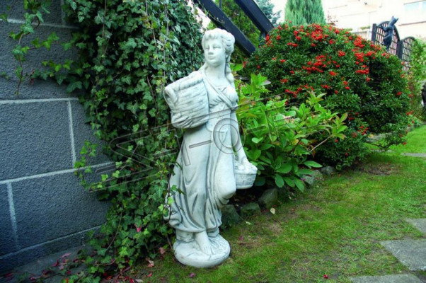 Damm 110cm Skulptur Design Figur Statue Gaart Figuren Statuen
