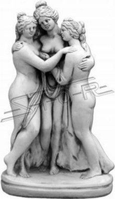 Fra 43cm Skulptur Design Figur Statue Gaart Figuren Statuen