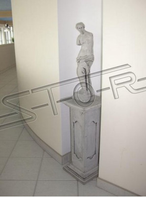 Damm 70cm Sculptur Design Figur Statu Gaart Figuren Statuen