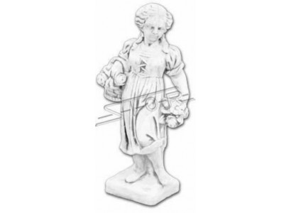 Damm 75cm Skulptur Design Figur Statue Gaart Figuren Statuen