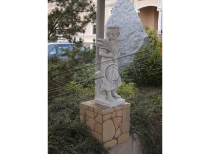 Damm 80cm Skulptur Design Figur Statue Gaart Figuren Dekorativ Statuen