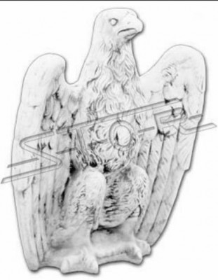 Gaart Dekor Adler Statu Skulptur Figuren Skulpturen Designer Figur
