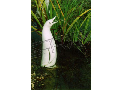 Gaartendeko Pinguin Statu Skulptur Figuren Skulpturen Designer Figur