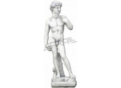 Gaart Dekoratioun 59 cm David Terrassesteen Figuren Figur Deko Skulptur