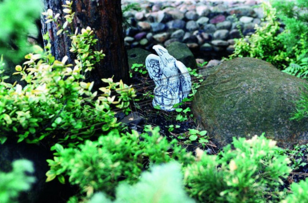 Gaart Dekoratioun Adler Terrass Steen Figuren Figur Statu Skulptur