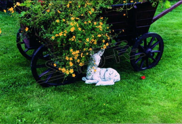 Garten Dekoratioun Bambi Statu Skulptur Figuren Skulpturen Designer
