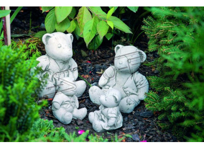 Gaart Dekoratioun Bär Terrass Steen Figuren Figur Deko Statue