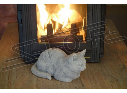 Gaart Dekoratioun Dekorativ Kaz Terrass Steen Figuren Figur Statuette