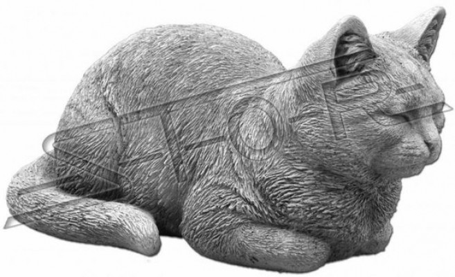 Gaart Dekoratioun Dekorativ Kaz Terrass Steen Figuren Figur Statuette