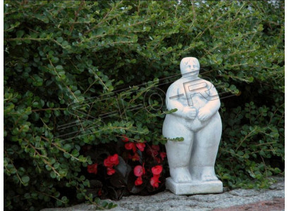 Gaart Dekoratioun Design Statu Skulptur Figuren Skulpturen