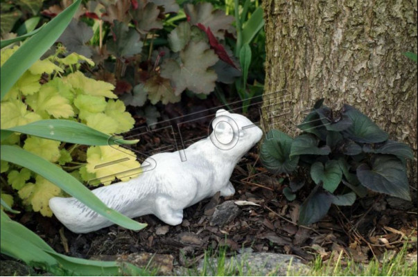 Gaart Dekoratioun Eekueb Terrasse Figuren Figur Statuett