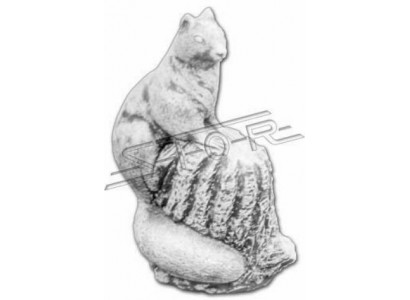 Gaart Dekoratioun Eekhoorn Terrass Steen Figuren Deko Figur Statuett