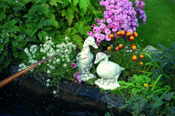 Gaart Dekoratioun Ent Terrass Steen Figuren Figur Deko Statue Skulptur