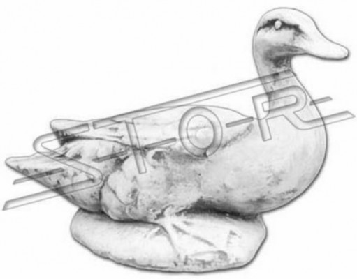 Gaart Dekoratioun Int Terrass Steen Figuren Figur Statu Skulptur