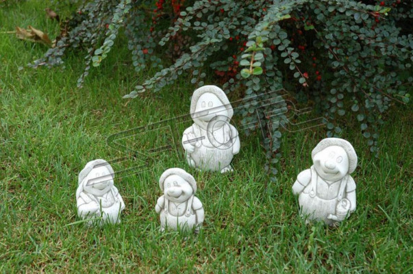 Gaart Dekoratioun Eil Terrass Natur Steen Figuren Figur Dekorativ Statu