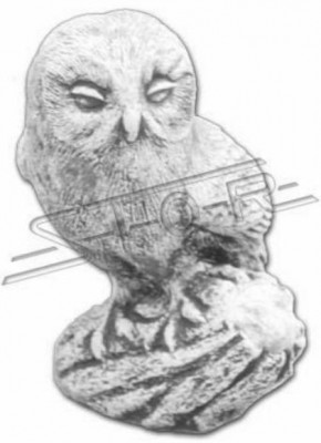 Gaart Dekoratioun Uhu Terrasse Steen Figuren Figur Deko Statuette