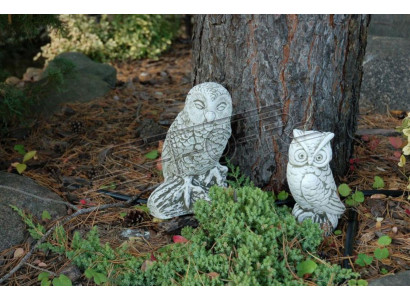 Gaart Dekoratioun Uhu Terrass Steen Figuren Natur Figur Dekorativ Statu