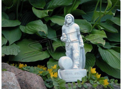 Gaart Dekoratioun Fëschers Statu Skulptur Figuren Skulpturen Designer