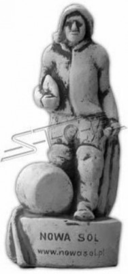 Gaart Dekoratioun Fëschers Statu Skulptur Figuren Skulpturen Designer