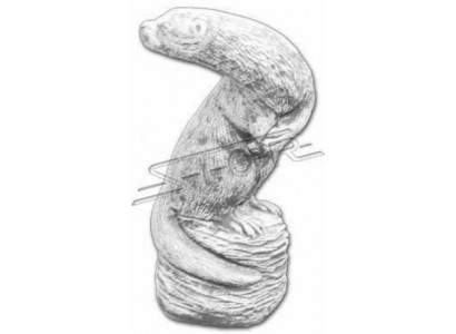 Gaart Dekoratioun Frettchen Terrass Steen Figuren Figur Dekoratioun