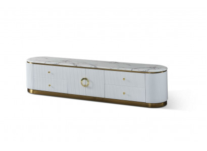 Kommode Designer Anrichte Side Low Plack Schaf Wunn Zëmmer Regal Deko