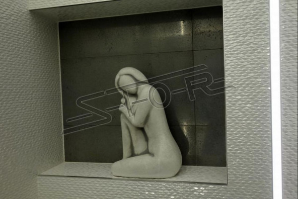 Abstrakt Design Gaart Figur Statue Statuen Skulpturen Skulptur