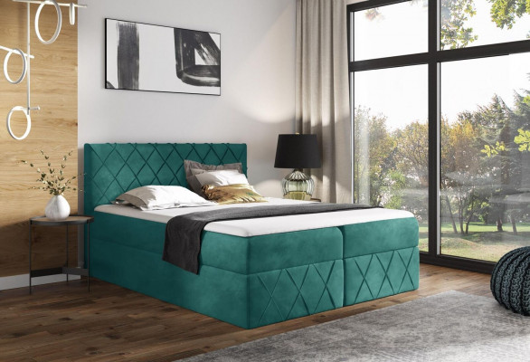 Luxus Designer Polsterbett Bett Better Designerbett NEI 160x200cm Boxspring nei