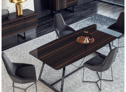 Luxus Iessdësch 4x Stull Iesszëmmer Komplett Set Neit Miwwel Modernen Design 5 Stéck.