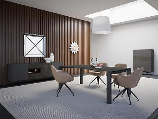 Luxe Iesszëmmer Set Iessdësch 4x Still Design Modern Ariichtung Nei
