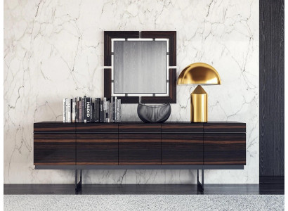Luxus Iesszëmmer Sideboard mat Spigel Komplett Modern Design Kommode